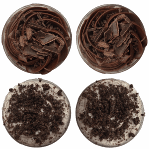 Cupcake in a Jar - Chocolate Duo - 4 Pack