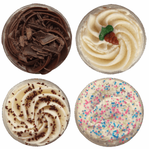 Cupcake in a Jar - Classic Cakes  - 4 Pack