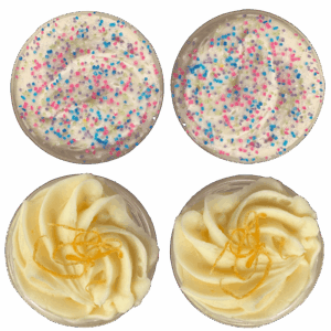 Cupcake in a Jar - Fun & Fruity - 4 Pack